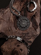 Цепочка на руку мужская «Брутал», крупное плетение, 22 см, цвет серебро - Фото 9