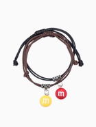 Браслеты парные «Неразлучники» две буквы, цветные, d=5,5 см - Фото 4