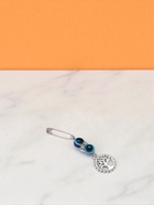 Булавка-оберег от сглаза «Дерево семейного счастья», 2.2 см, синяя в серебре (комплект 6 шт) - фото 49908494