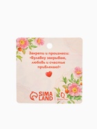 Булавка-оберег «Сова от сглаза», 6 см, цвет синий в серебре - Фото 2