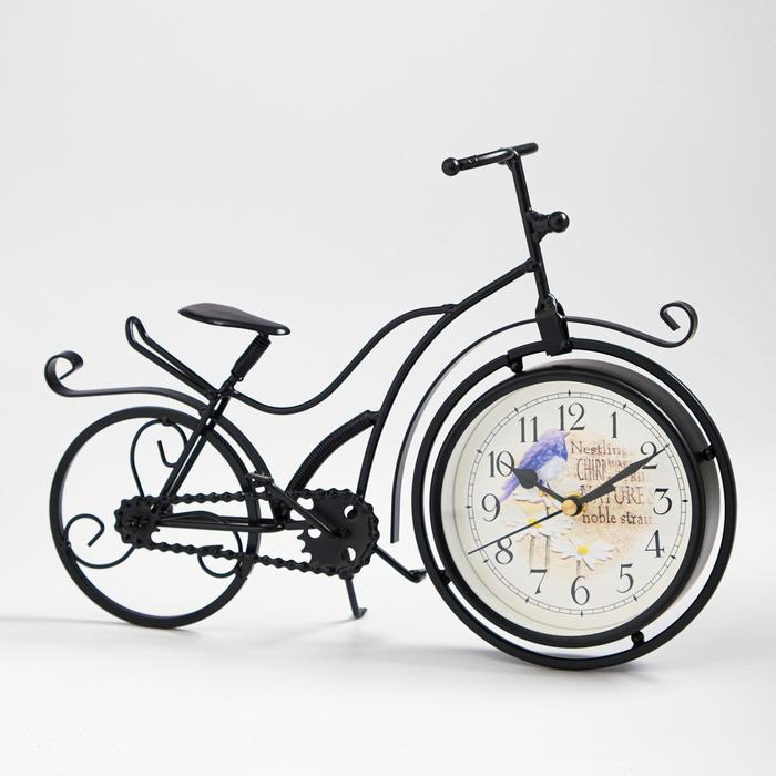 ЕОНК - Часы настольные "Велосипед ретро", плавный ход, 23 х 33 см, d-11 см - 2771555 - 1 966,77 руб.