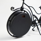 Часы настольные фигурные «Велосипед ретро», плавный ход, циферблат d-11 см, 23×33 см - Фото 4