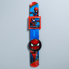 Часы наручные электронные со сменным циферблатом "Супер герой", Человек-паук 22,5 х 4,5 см - Фото 4