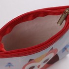 Кошелёк детский на молнии "Совёнок", 1 отдел, цвет красный - Фото 3