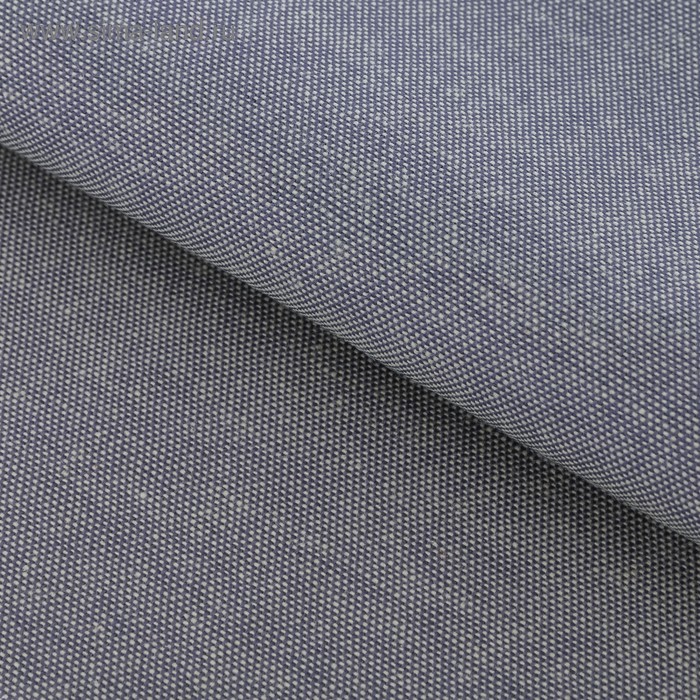 Ткань для пэчворка мягкая джинса серая, 47 х 50 см - Фото 1