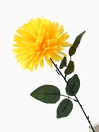 Цветы искусственные «Астра сфера», 12×60 см, жёлтые - фото 57919401