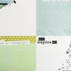 Набор бумаги для скрапбукинга 24 листа 12 дизайнов "Аромат счастья" 30х30 см - Фото 11