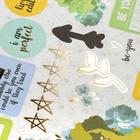 Набор бумаги для скрапбукинга 24 листа 12 дизайнов "Аромат счастья" 30х30 см - Фото 3