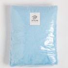 Плед Этель, размер 130х180 см, цвет голубой, 100% п/э - Фото 5