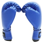 Перчатки боксёрские детские RuscoSport, синие, размер 6 oz - Фото 3