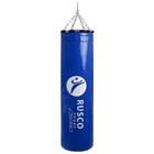 Боксёрский мешок BOXER, вес 35 кг, на ленте ременной, цвет синий - фото 2051807