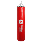 Боксёрский мешок BOXER, вес 45 кг, на ленте ременной, цвет красный - фото 2051808