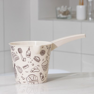 Ковш со сливом «Русская банька», 1,5 л