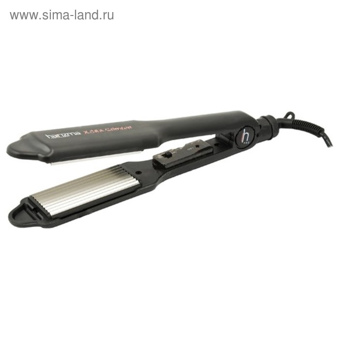 Щипцы-гофре Harizma h10328/h10328 GP X-TRA Crimper, 50 Вт, черный - Фото 1