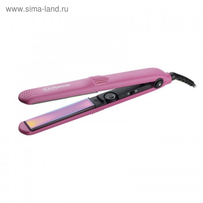 Выпрямитель Gamma PIU-118 Rainbow, 43 Вт, антистатическое покрытие, 25х89 мм, 230°С, розовый