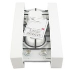 Варочная поверхность Maunfeld EGHE.32.3EW/G, газовая, 2 конфорки, белая - Фото 5