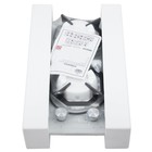 Варочная поверхность Maunfeld EGHG.32.2CW/G, газовая, 2 конфорки, белая, стекло - Фото 4