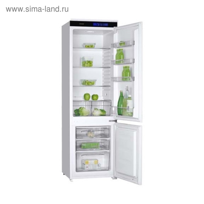 Холодильник Graude IKG 180.1, встраиваемый, двухкамерный, класс A+, 265 л, белый - Фото 1