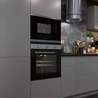 Духовой шкаф Lex EDM 070 IX, электрический, 60 л, класс А, черный/серебристый - Фото 5
