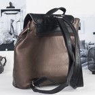 Рюкзак молодёжный, отдел на молнии, с расширением, наружный карман, цвет кофе - Фото 2