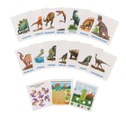 Набор карточек «Динозавры» - Фото 1