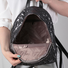 Рюкзак молодёжный, отдел на молнии, 2 наружных кармана, цвет серебро - Фото 5