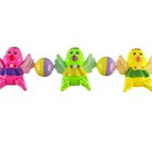 Растяжка на коляску/кроватку Крошка Я «Птенчики», 3 игрушки, МИКС - Фото 3