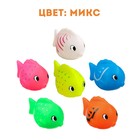 Резиновая игрушка для ванны «Чудо-рыбка», 9 см, с пищалкой, цвет МИКС, Крошка Я - Фото 3