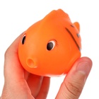 Резиновая игрушка для ванны Крошка Я «Чудо-рыбка», 9 см, с пищалкой, МИКС - Фото 4