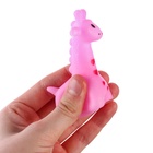 Резиновая игрушка для ванны Крошка Я «Жирафик», 7 см, с пищалкой, МИКС - Фото 4