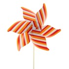 Ветерок «Полосатик», цвет оранжевый - Фото 2