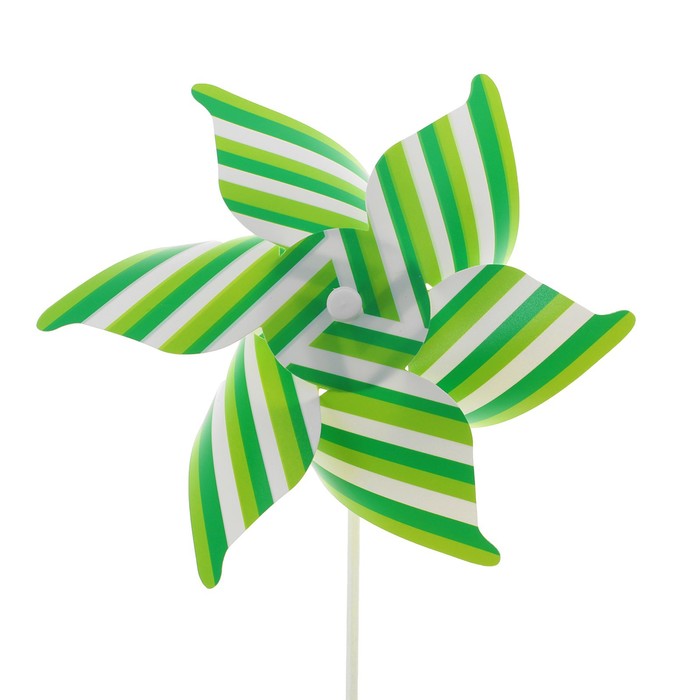 Ветерок «Полосатик», цвет зелёный - фото 1884819910