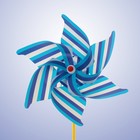 Ветерок «Полосатик», цвет синий - Фото 1