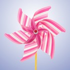 Ветерок «Полосатик», цвет розовый - Фото 1