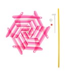 Ветерок «Полосатик», цвет розовый - Фото 4