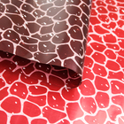 Плёнка для цветов и подарков "Мозаика", красный, 70 х 100 см - Фото 1