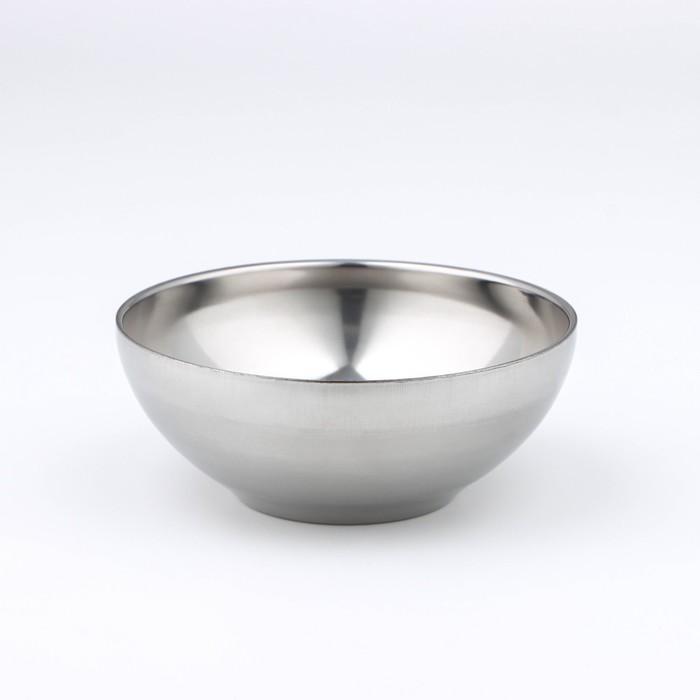 Миска «Трефор», 300 мл, d=13 см, с двойными стенками, нержавеющая сталь - Фото 1