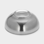 Миска «Трефор», 500 мл, d=15 см, с двойными стенками, нержавеющая сталь - Фото 3