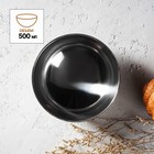 Миска «Трефор», 500 мл, d=15 см, с двойными стенками, нержавеющая сталь - Фото 4