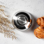 Миска «Трефор», 500 мл, d=15 см, с двойными стенками, нержавеющая сталь - Фото 6