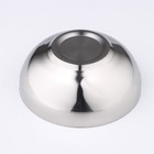 Миска «Трефор», 800 мл, d=18 см, с двойными стенками, нержавеющая сталь - Фото 2