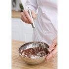 Миска «Трефор», 800 мл, d=18 см, с двойными стенками, нержавеющая сталь - Фото 5