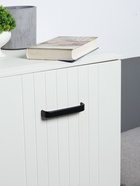 Ручка-скоба РС108, м/о 128 мм, черная - фото 809208593