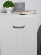 Ручка-скоба мебельная ТУНДРА РС109, м/о 128 мм, цвет матовый хром - фото 60772192