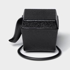 Чайник Доляна «Бокей. Этно», 700 мл, с ситом, с эмалированным покрытием, индукция, чугун, чёрный - Фото 5