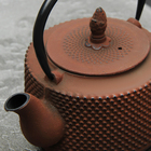 Чайник «Земляничная поляна», 800 мл, с ситом, цвет коричневый - Фото 2