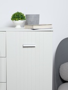 Ручка-скоба мебельная ТУНДРА РС127, м/о 96 мм, цвет матовый хром - фото 60772194