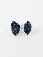 Бант для волос на резинке «Школьница», 6 см, бело-синий, МИКС - Фото 5