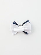 Бант для волос на резинке «Школьница», 6 см, бело-синий, МИКС - Фото 7