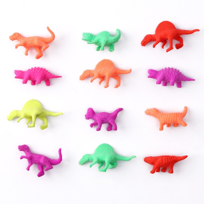 Растущие игрушки «Фрукты, динозавры», с гидрогелем, МИКС - фото 1908352624